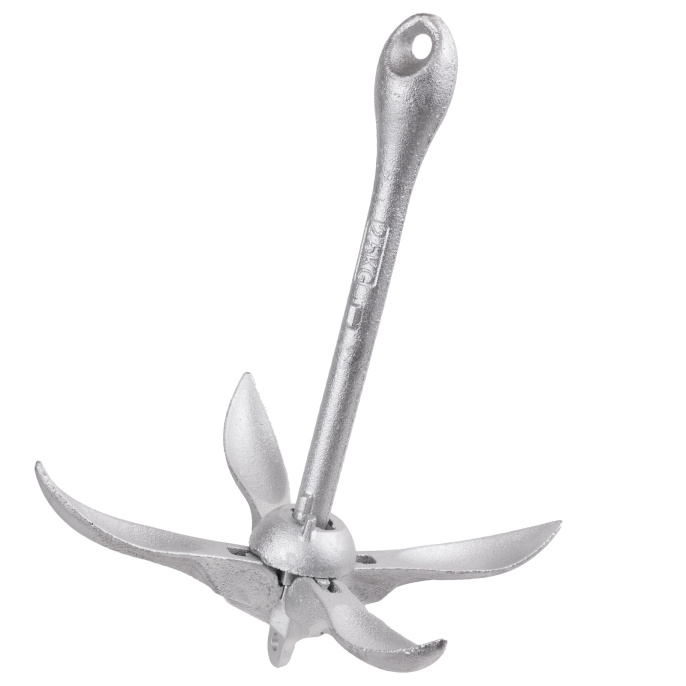 Якорь-кошка 4 кг складной оцинк (тип A) (0107-0704)